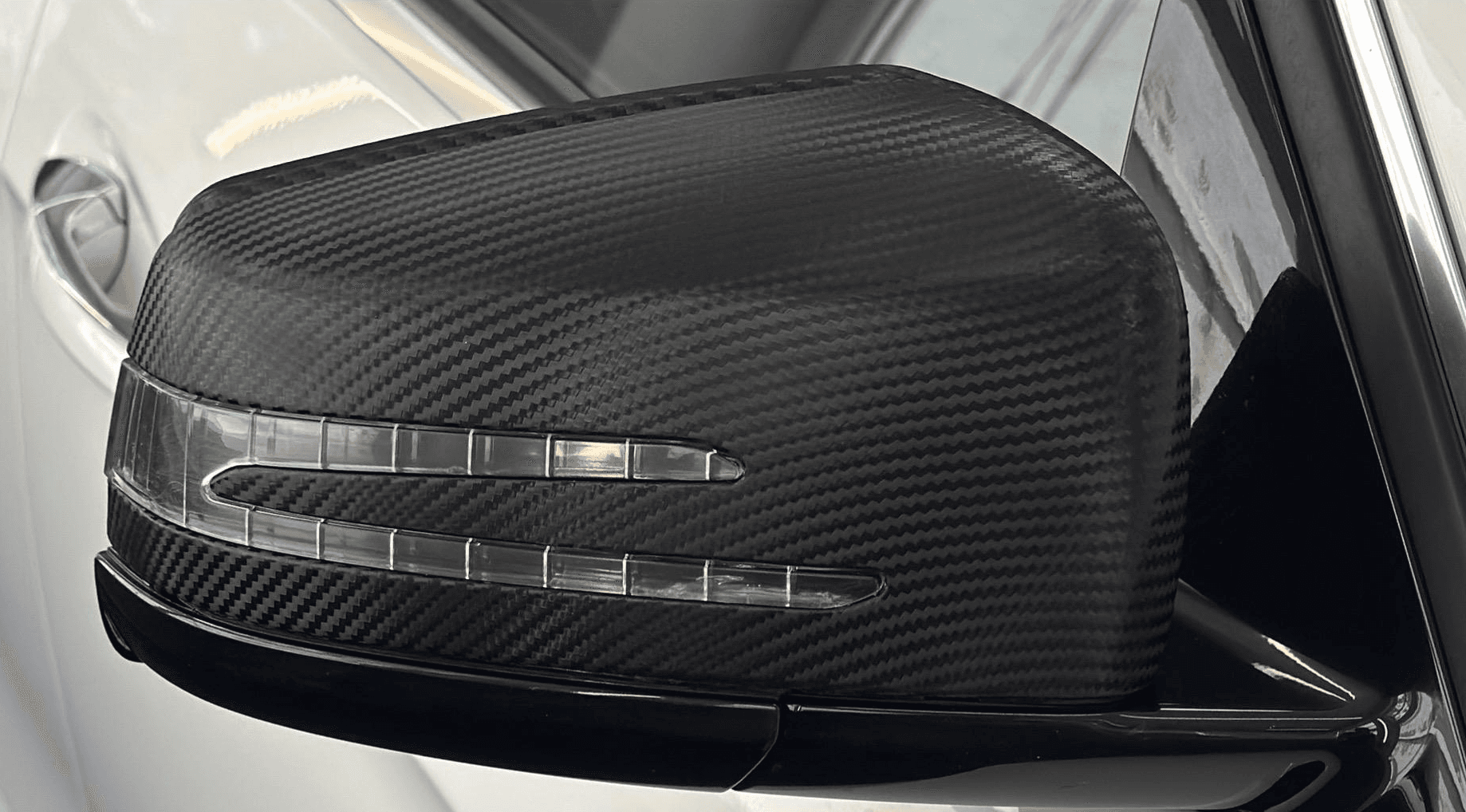 Karbon-Folierter Seitenspiegel