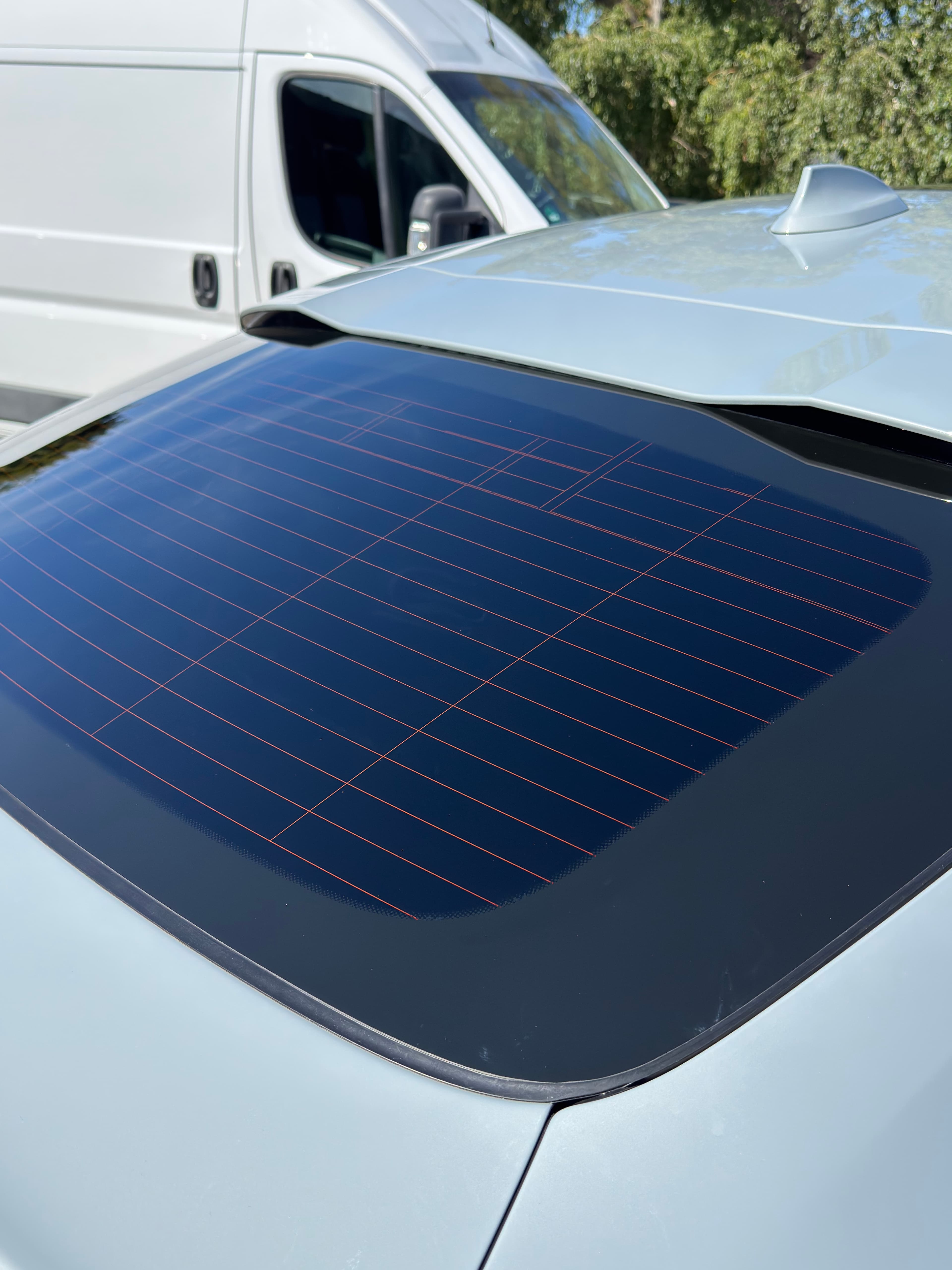 Splitter- und Blendschutz lässt Sie sicher an Ihr Ziel kommen!